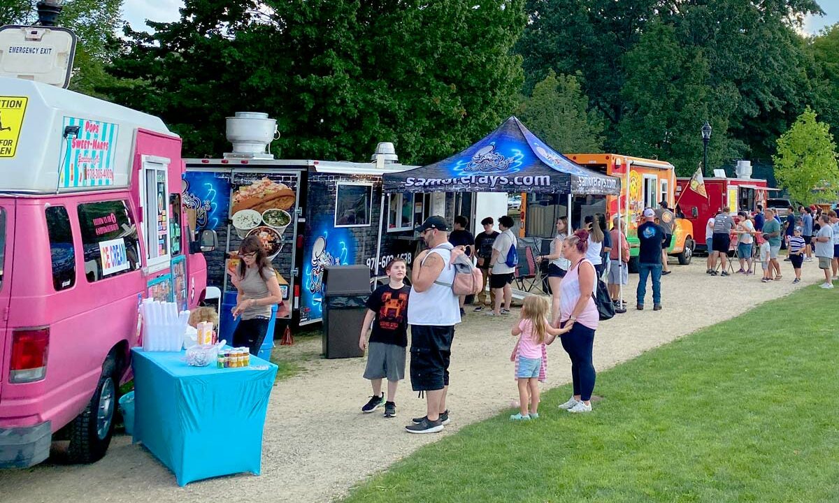 Abundant food truck selection available in Leominster.