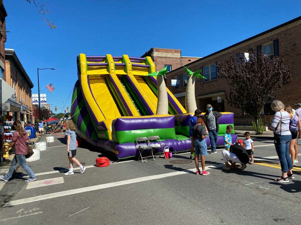 Kids activities at the Johnny Appleseed Festival in Leominster, MA