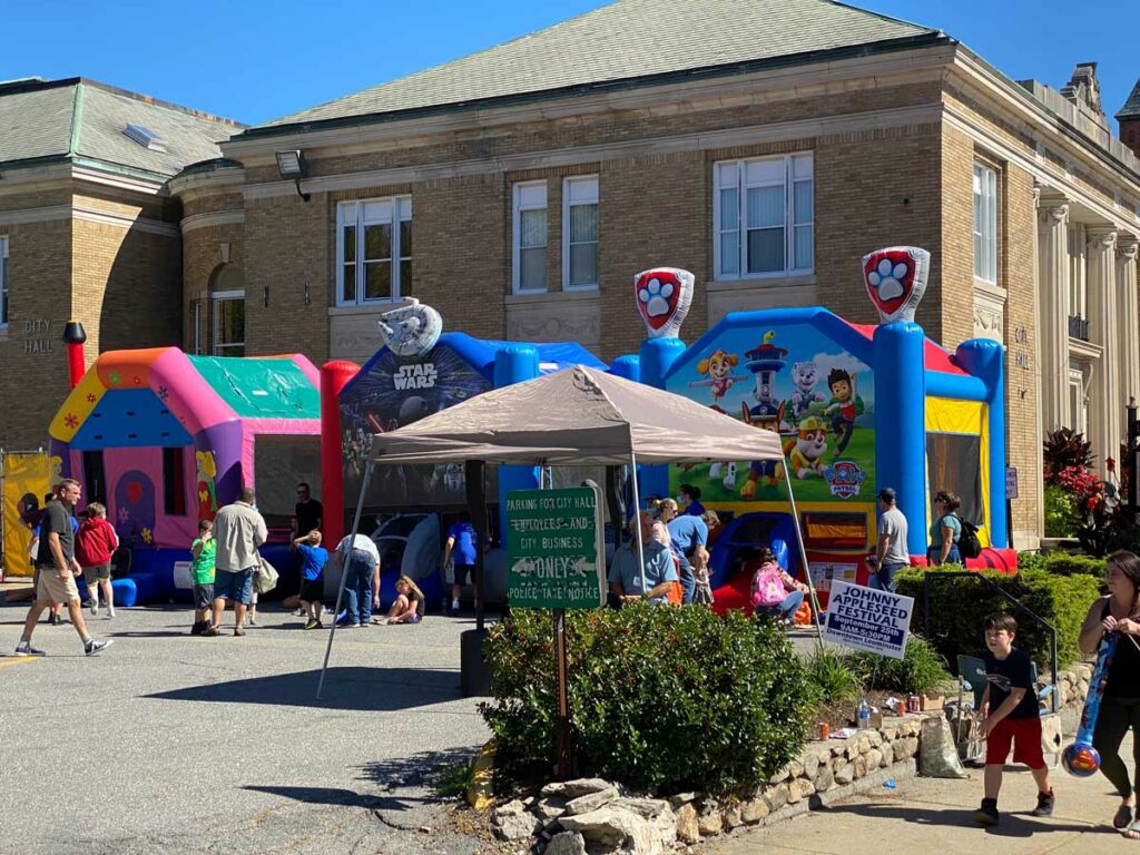 Fun for the kids at the Johnny Appleseed Festival in Leominster, MA