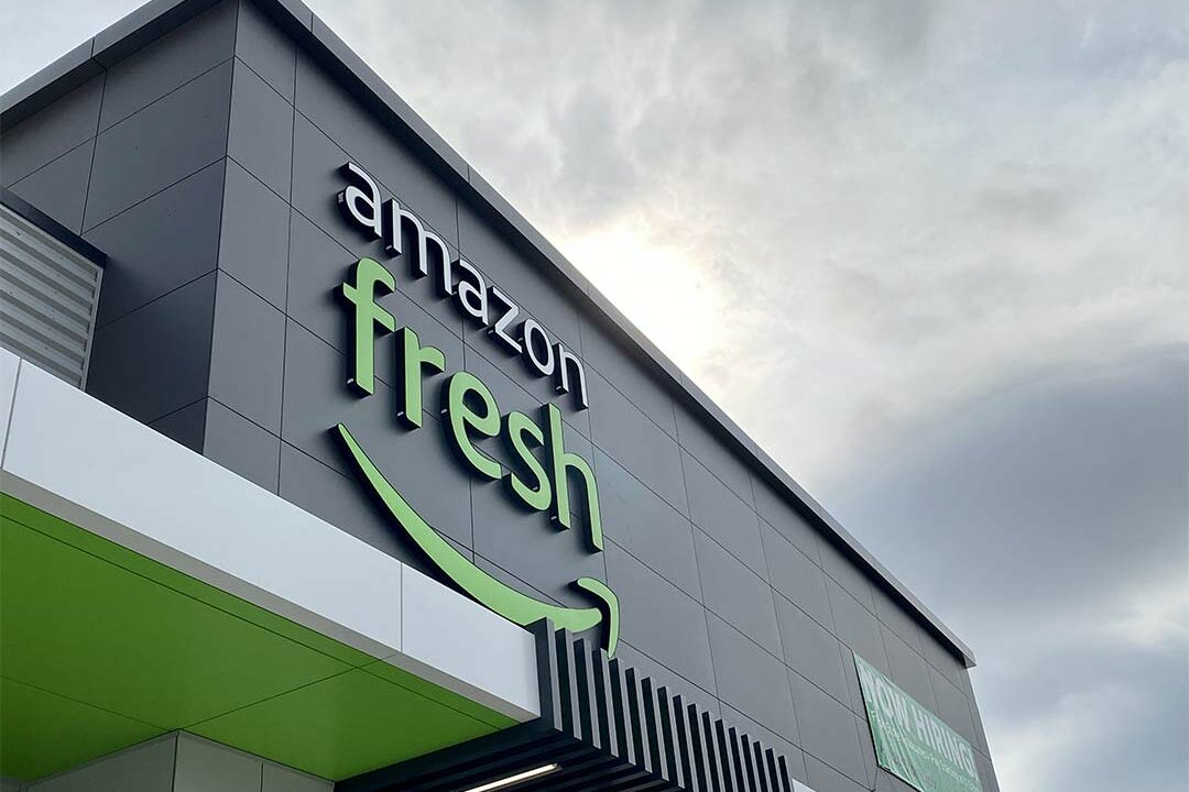 Amazon Fresh storefront.